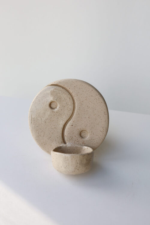 yin yang candle holder