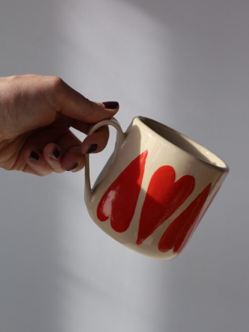 heart mug
