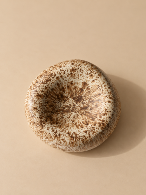wall object - brown crystals sphere