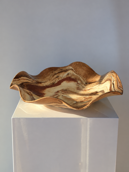 marble wave bowl