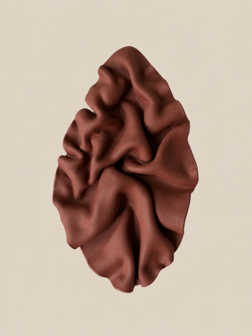 wall object - matte burgundy