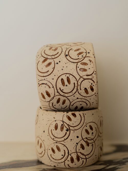 super happy cappuccino cup
