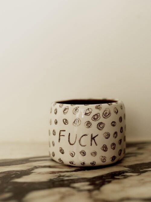 fuck cappuccino cup