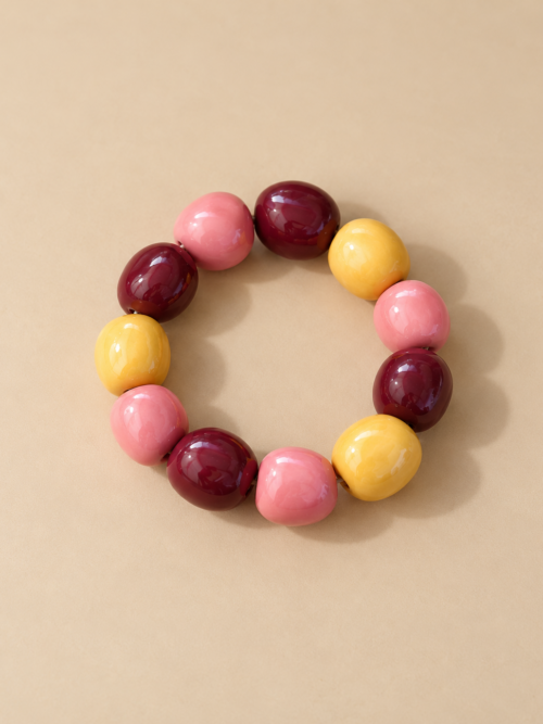 ceramic bead bracelet