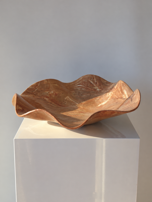 marble wave bowl
