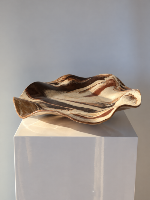 marble wave bowl