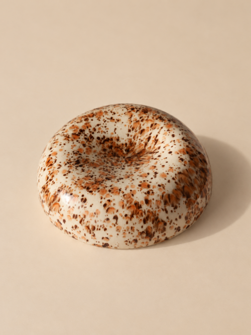 wall object - cream with spots